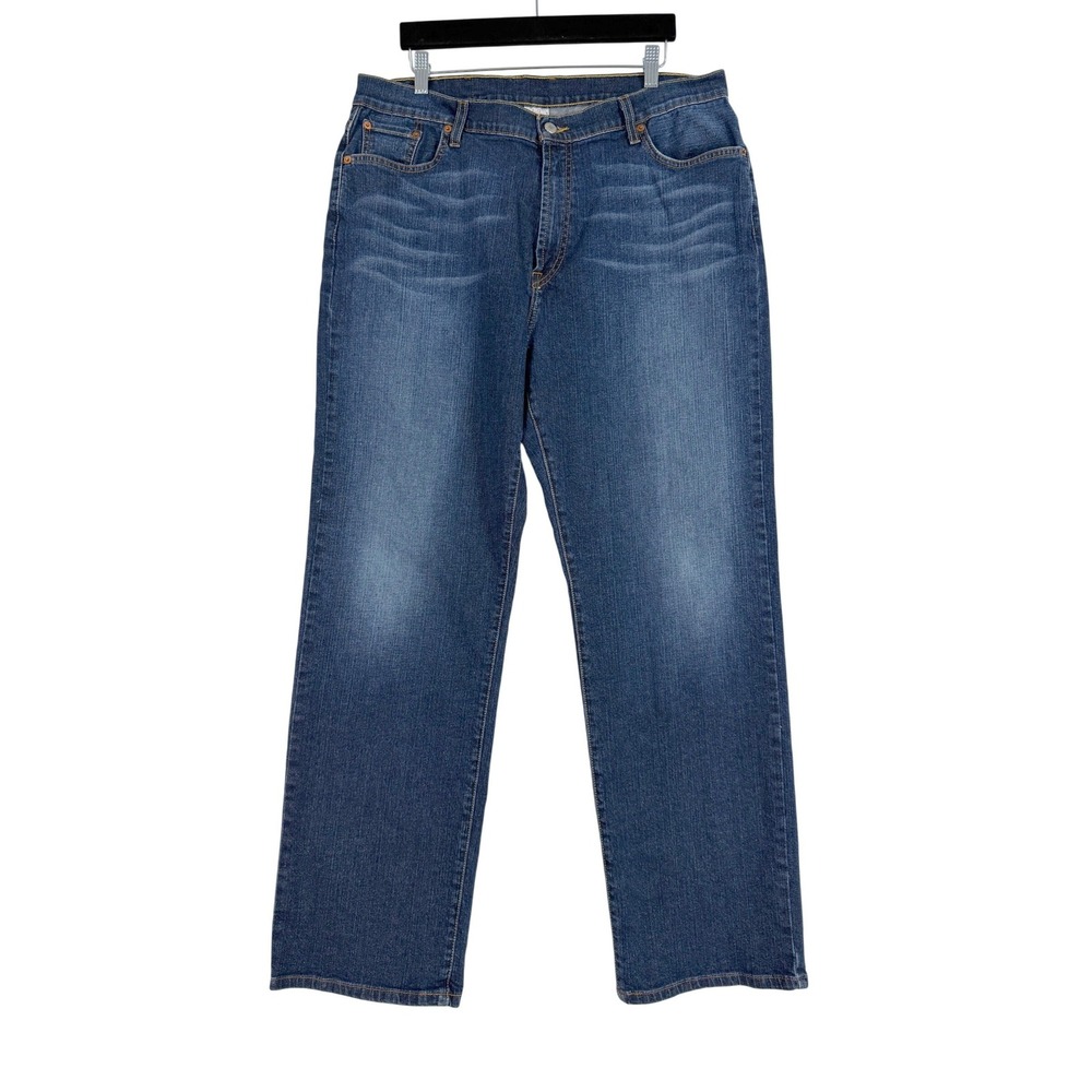 Lucky Brand Bootcut Jeans Men 38 REG Blue Dungarees Medium Wash Stretch Y2K 2008